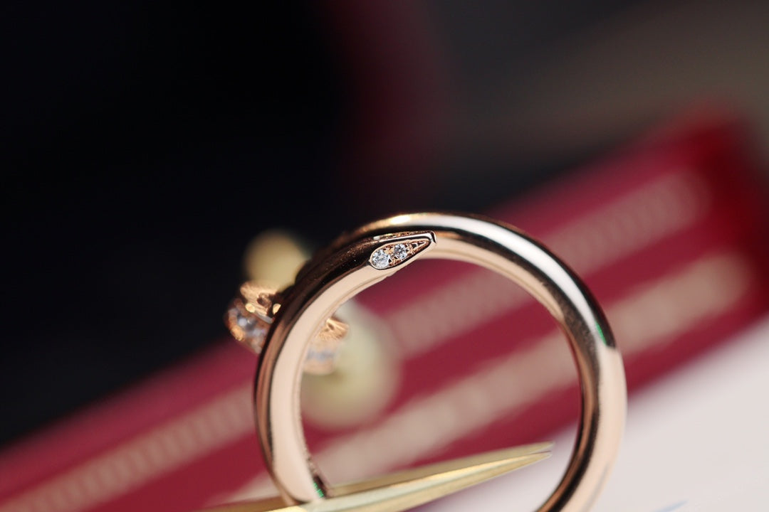 Lume Jewelry 「ジュスト」リング 2.65MM ピンクゴールド ダイヤモンド