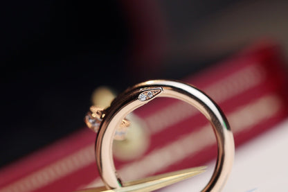 Lume Jewelry 「ジュスト」リング 2.65MM ピンクゴールド ダイヤモンド