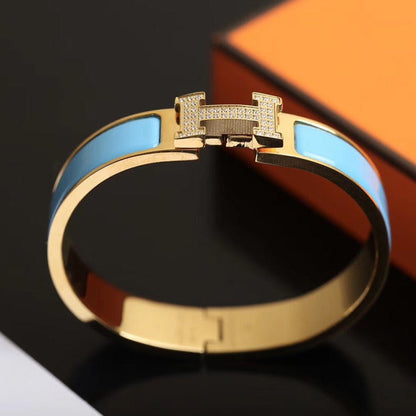 Lume Jewelry CLOUD BLUE BRACELET GOLD DIAMOND