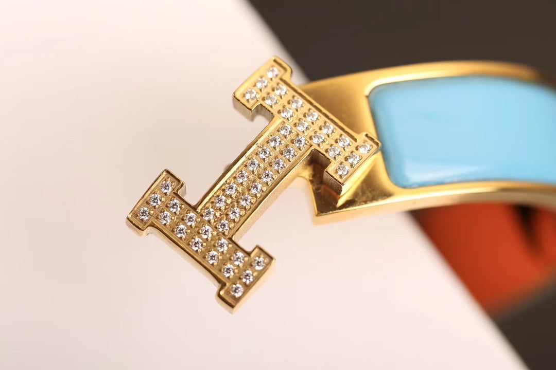 Lume Jewelry CLOUD BLUE BRACELET GOLD DIAMOND