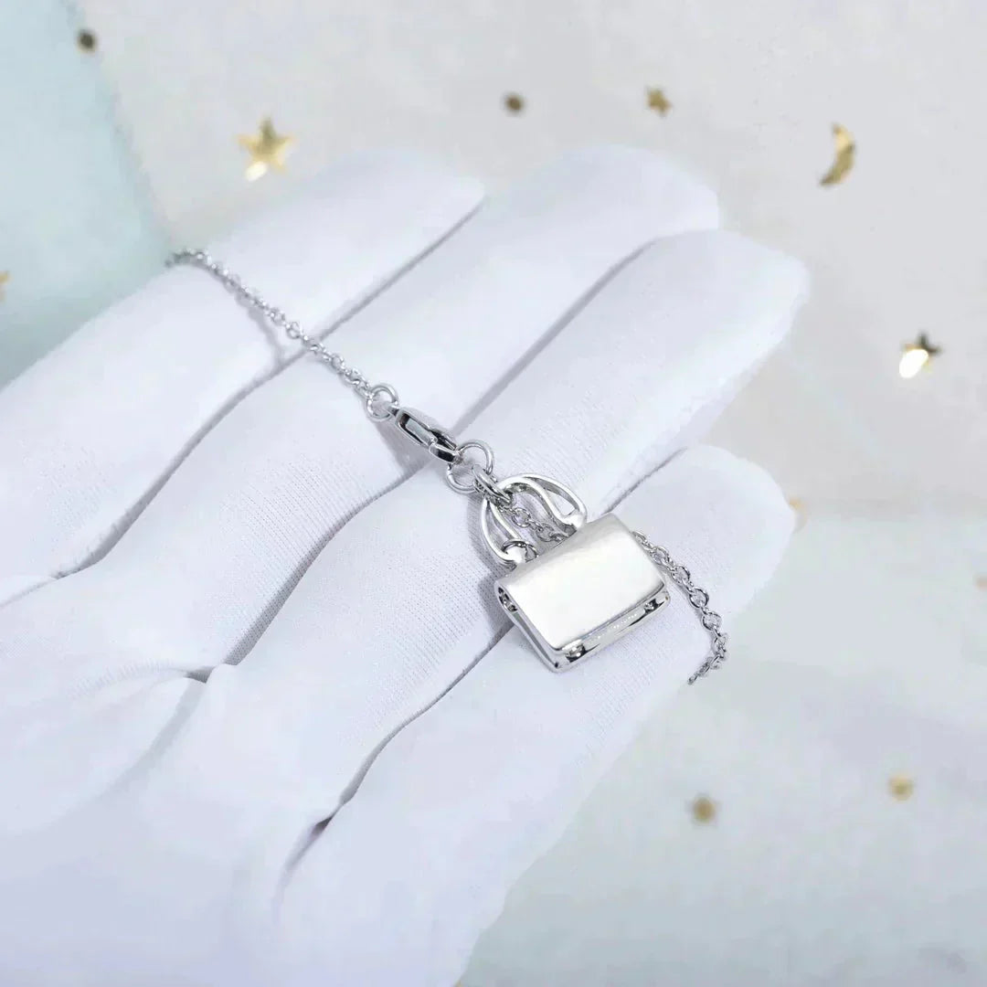 ¡®Lume Jewelry¡¯AMULETTE PEDANT SILVER NECKLACE