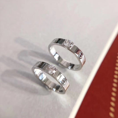 Lume Jewelry「LOVE RING 3.6MM 1 BIG DIAMOND」