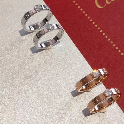 Lume Jewelry「LOVE RING 3.6MM 1 BIG DIAMOND」