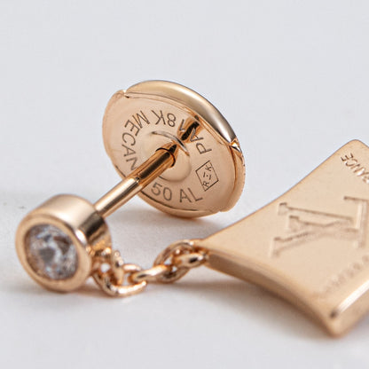 『Lume Jewelry』スターダイヤモンドピアス ゴールド