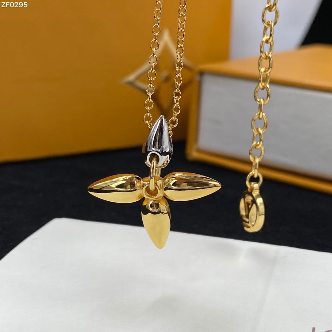 「Lume Jewelry」ルイゼットペンダントゴールドネックレス