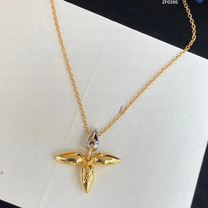 「Lume Jewelry」ルイゼットペンダントゴールドネックレス