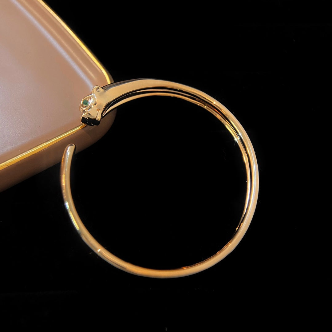 Lume Jewelry PANTHERE GOLD オープンブレスレット