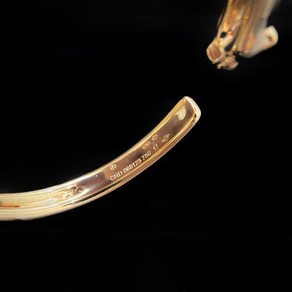 Lume Jewelry PANTHERE GOLD オープンブレスレット