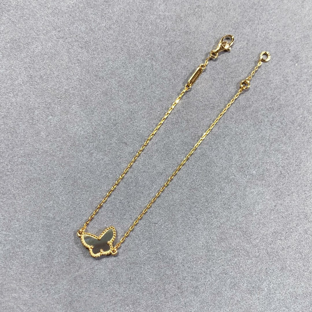 Lume Jewelry「バタフライ ダークマザーオブパール バタフライブレスレット」