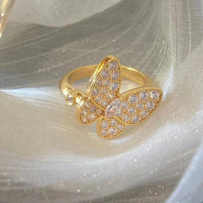Lume Jewelry バタフライダイヤモンドリング