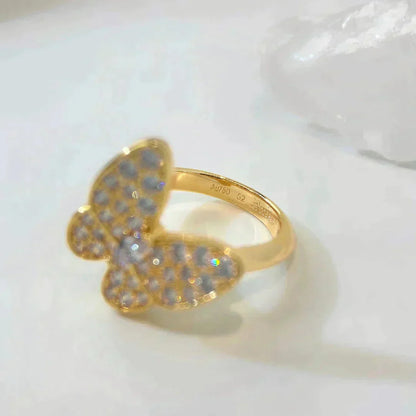 Lume Jewelry バタフライダイヤモンドリング