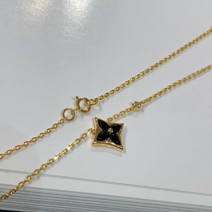 Lume Jewelry スターブラックMOPネックレス