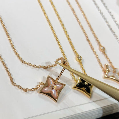 Lume Jewelry スターブラックMOPネックレス
