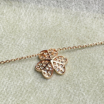 Lume Jewelry フラワーダイヤモンドネックレス
