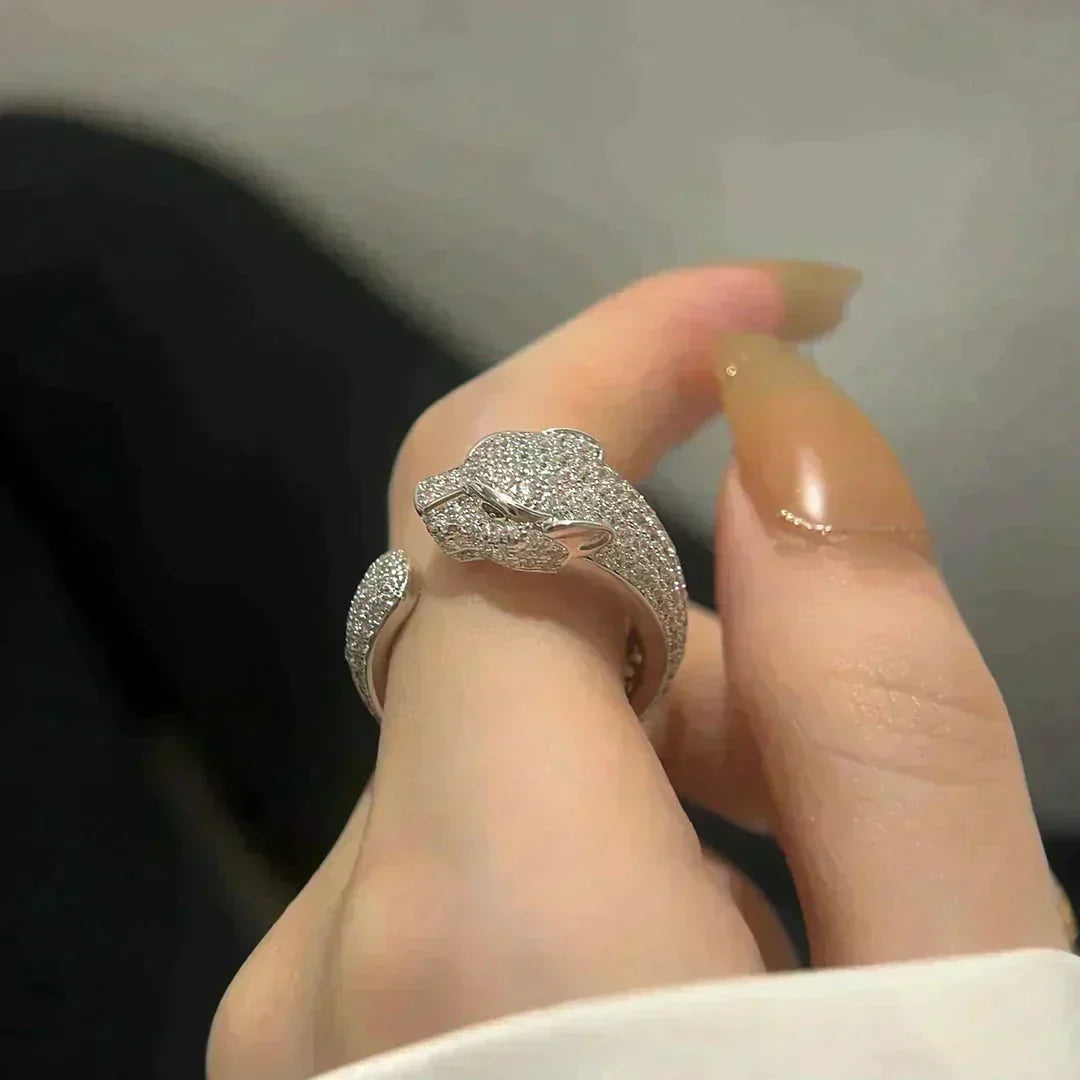 「リュームジュエリー」パンテール 5.5MM オールダイヤモンドリング
