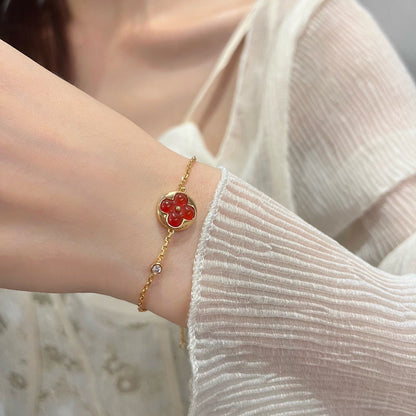 Lume Jewelry『サンペンダント カーネリアン ブレスレット』