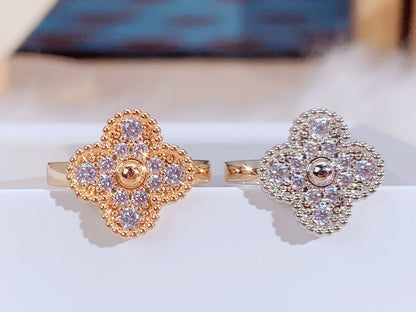 『Lume Jewelry』クローバーダイヤモンドリング