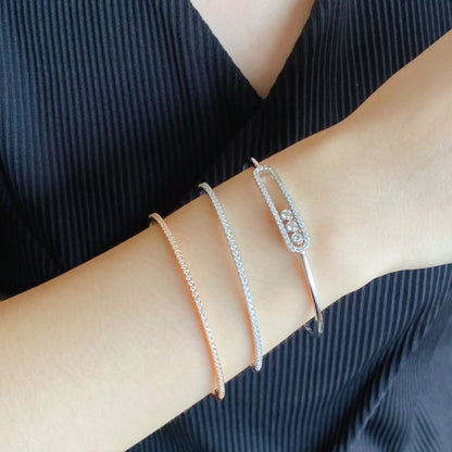 Lume Jewelry「ミニダイヤモンドテニスブレスレット」