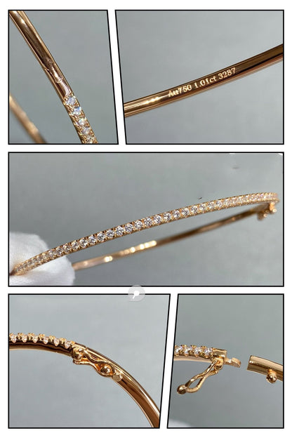 Lume Jewelry「ミニダイヤモンドテニスブレスレット」