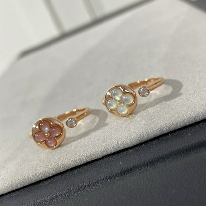 Lume Jewelry®サン 1 ダイヤモンド ピンクMOP リング