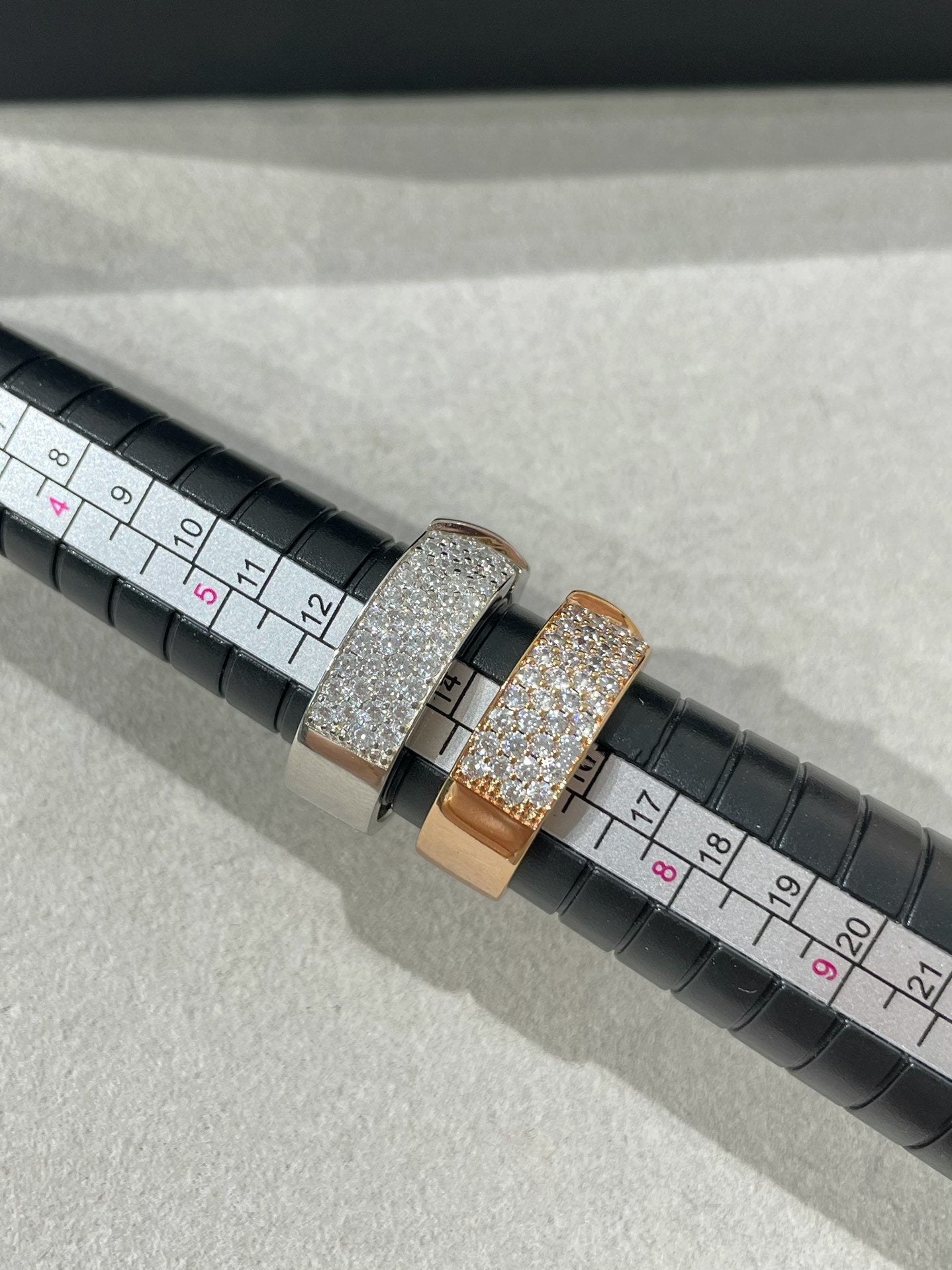 Lume Jewelry LIENS EVIDENCE ダイヤモンドパヴェリング