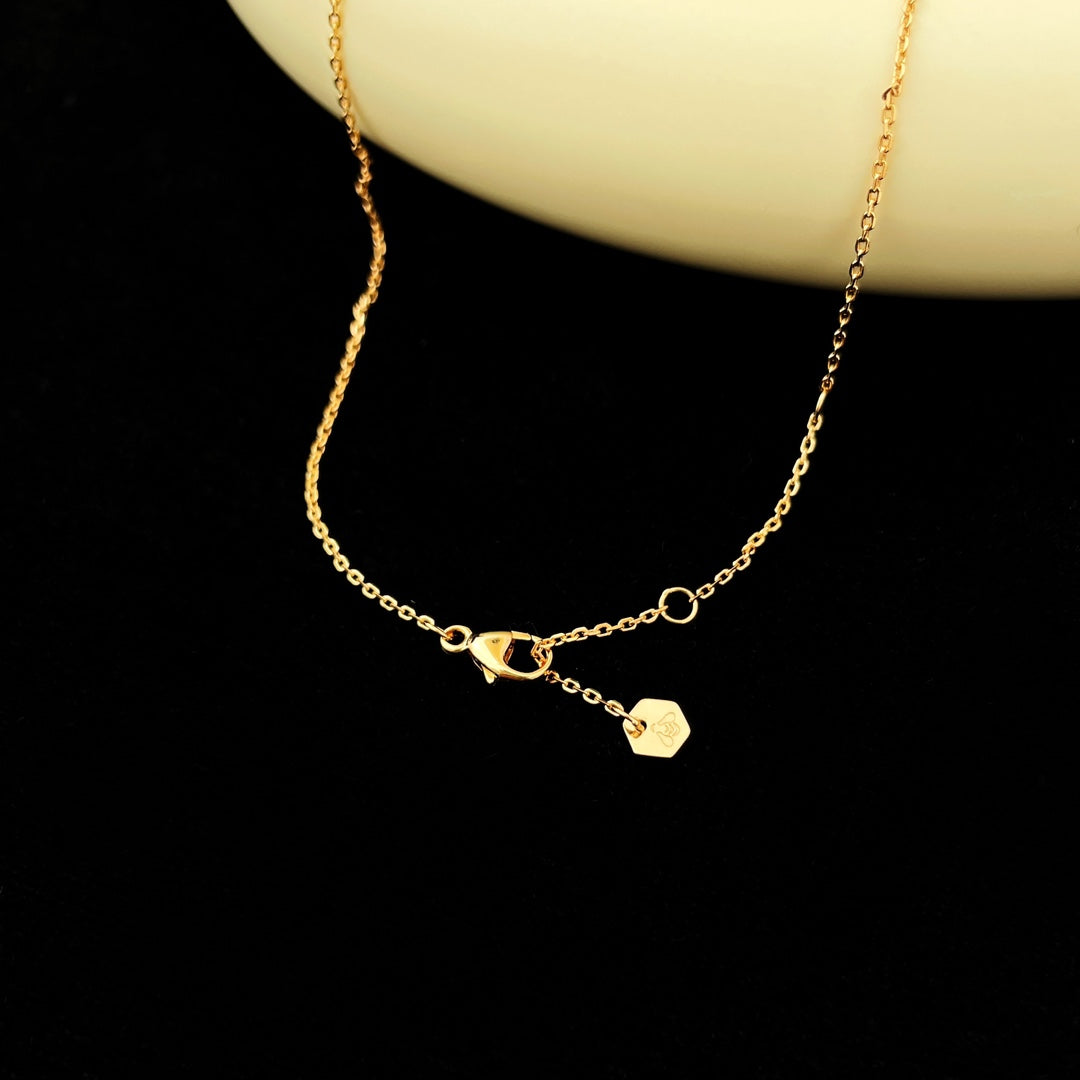 ルミージュエリー BEE MINI ペンダント ダイヤモンドネックレス