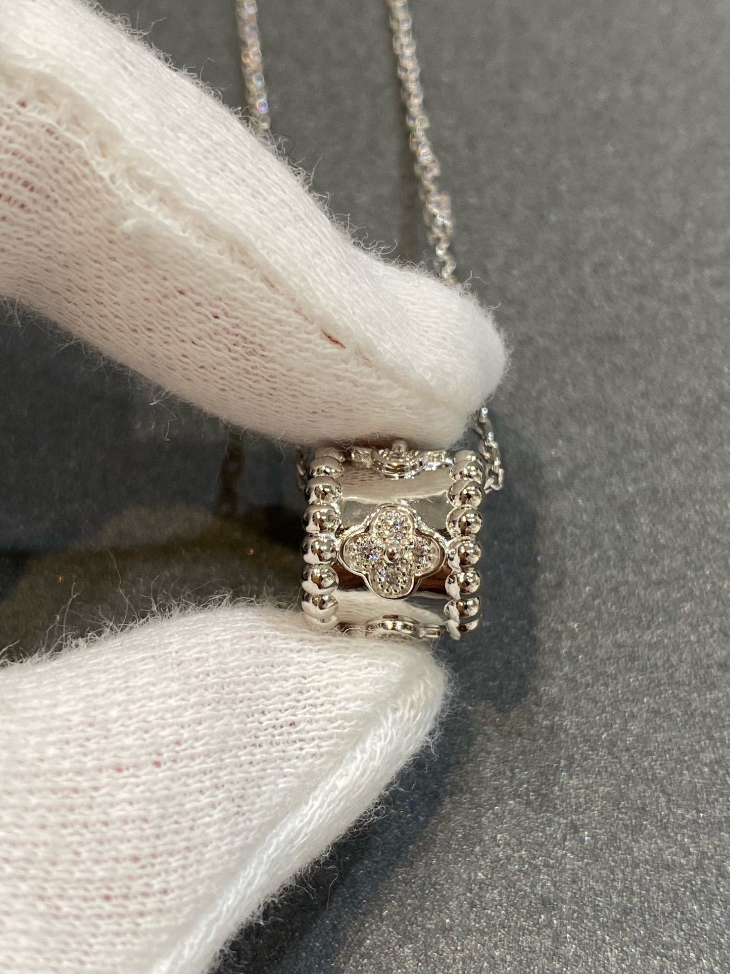 Lume Jewelry PERLEE ペンダント シルバーダイヤモンドネックレス