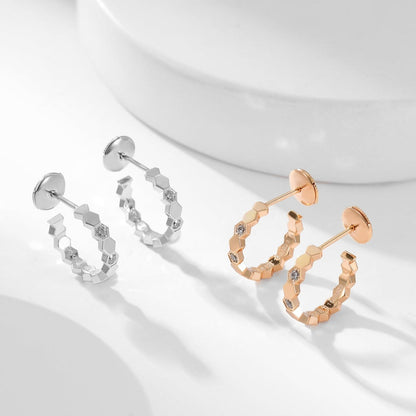 Lume Jewelry 『BEE LOVE ダイヤモンドフープピアス』