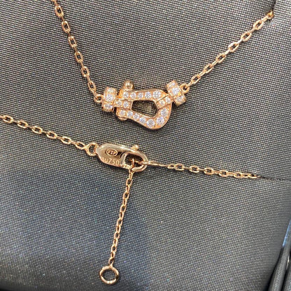 ルミエール ジュエリーフォース10 ダイヤモンド ピンクゴールド ネックレス ミニモデル