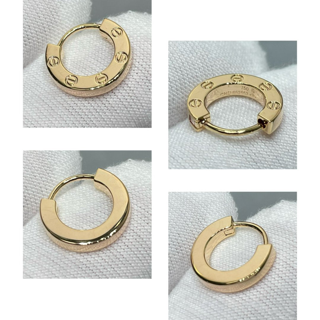 ルンメジュエリー「LOVE MINI EARRINGS」
