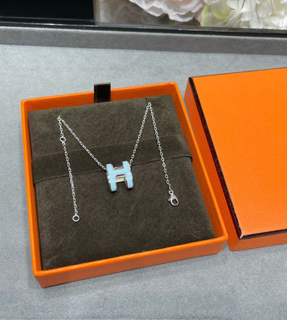 Lume Jewelry「POP H SKY BLUE ネックレス」