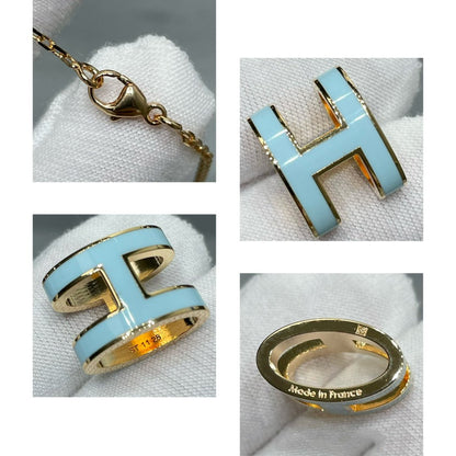 Lume Jewelry POP H スカイブルー ネックレス