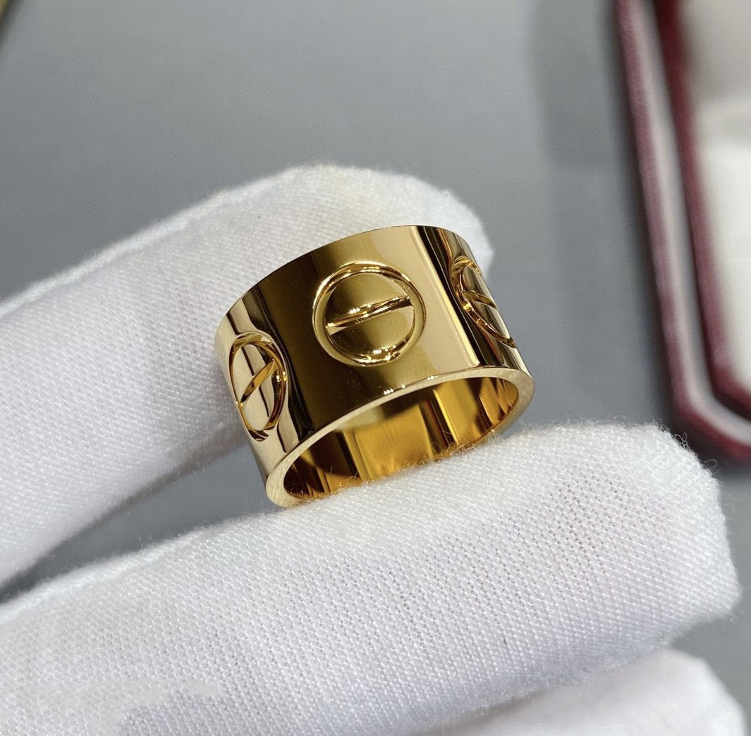 Lume Jewelry 「LOVE 11MMラージリング」