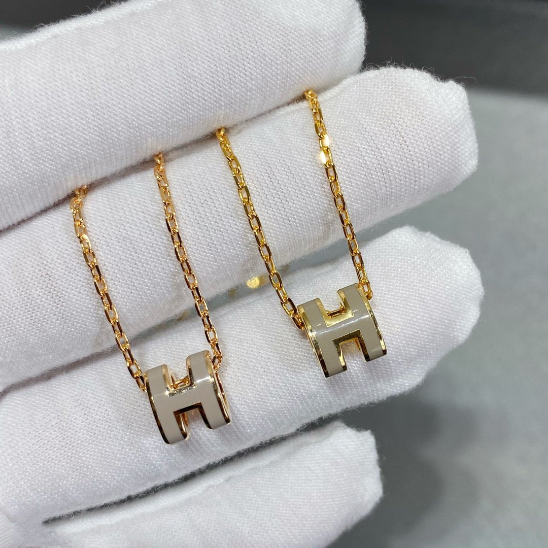Lume Jewelry「MINI POP H NECKLACE」