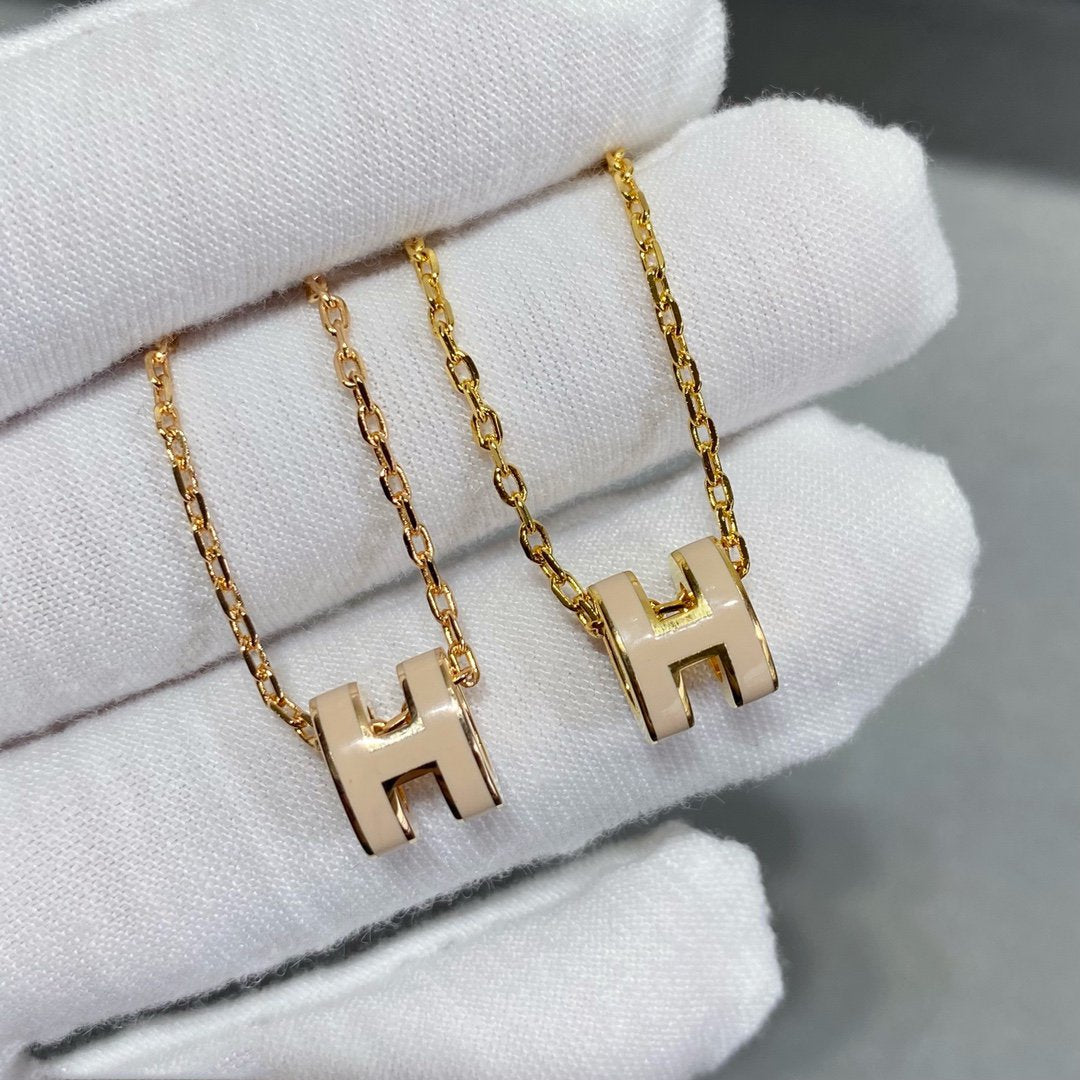 Lume Jewelry「MINI POP H NECKLACE」
