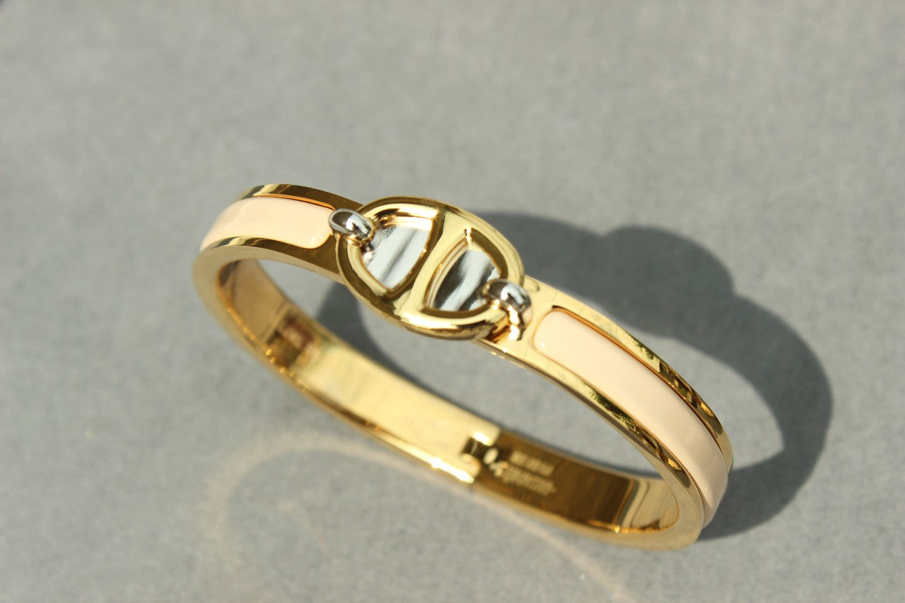 Lume Jewelry CLIC CHAINE ゴールド ブレスレット