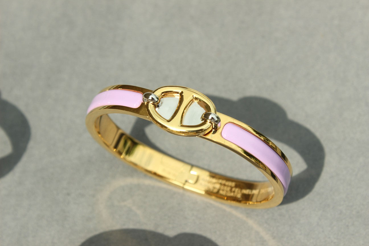 Lume Jewelry CLIC CHAINE ゴールド ブレスレット