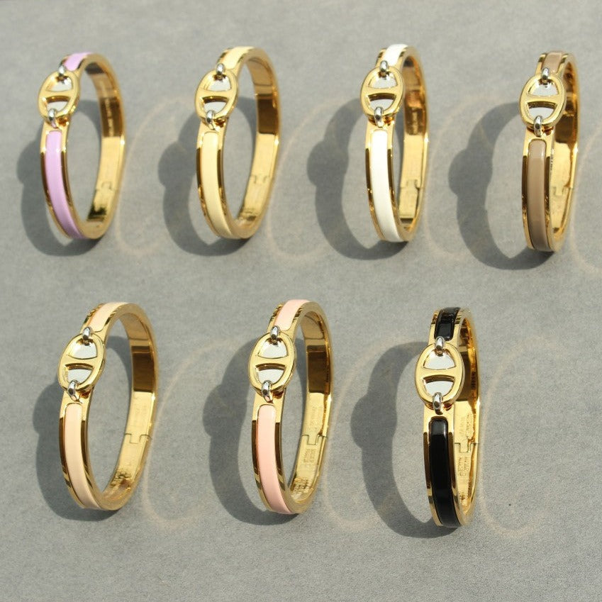 Lume Jewelry CLIC CHAINE ゴールド ブレスレット