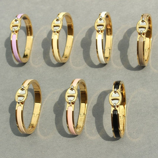 Lume Jewelry CLIC CHAINE ゴールド ブレスレット