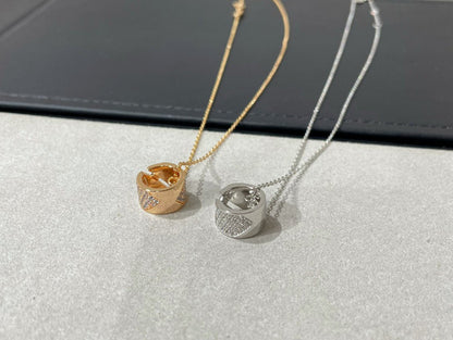 Lume Jewelry LIENS EVIDENCE ダイヤモンドパヴェネックレス