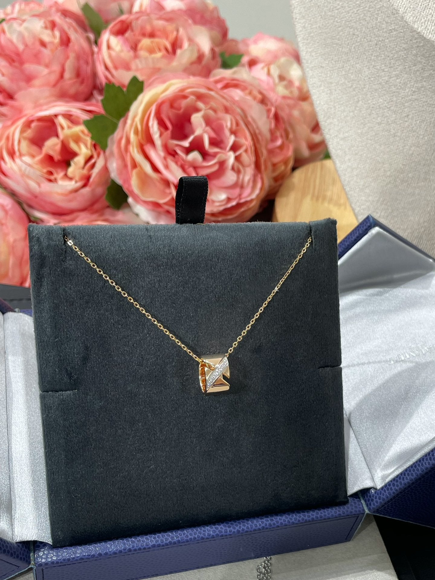 Lume Jewelry「LIENS EVIDENCE」ダイヤモンドネックレス