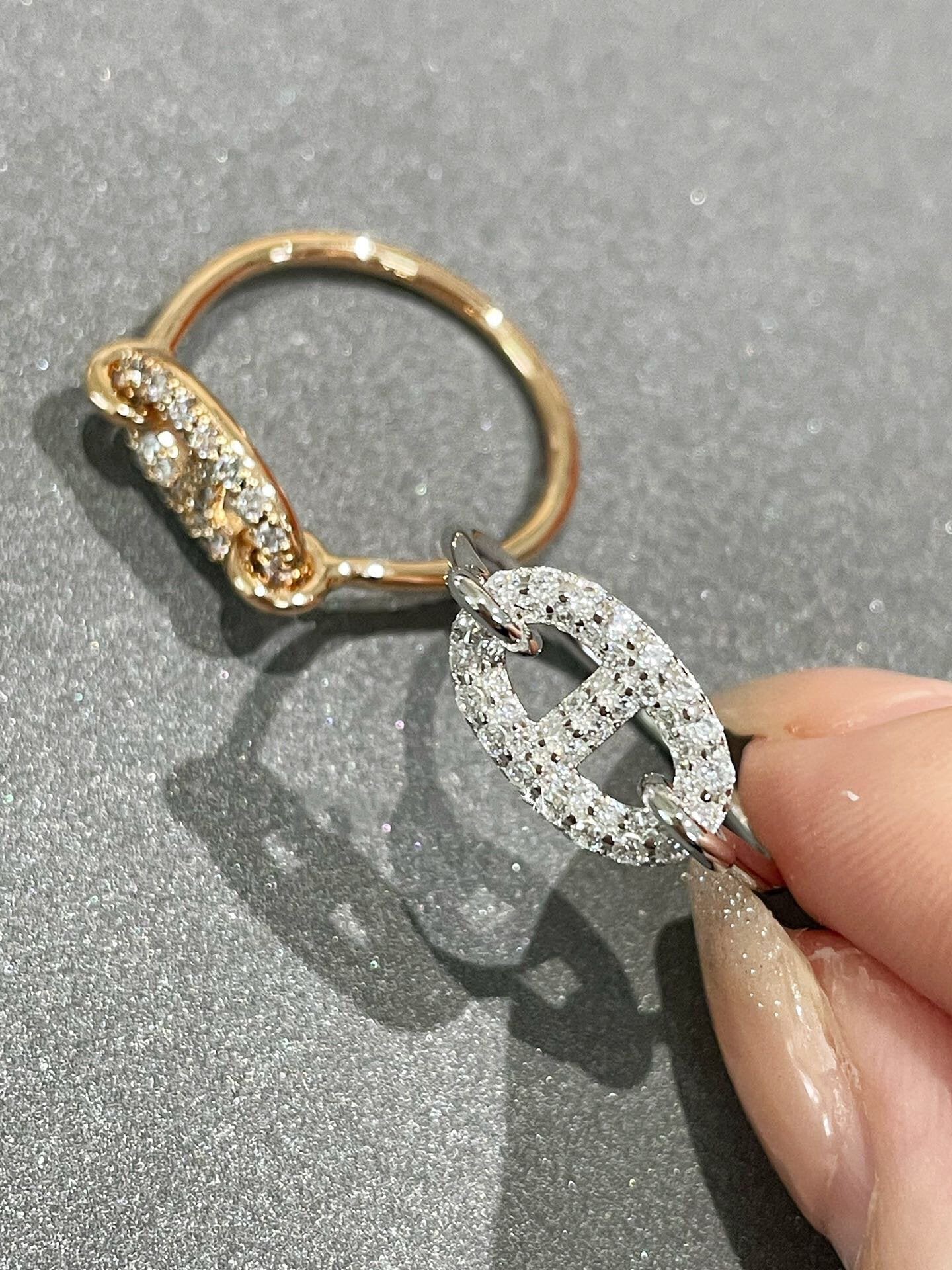 「Lume Jewelry」RONDE SMALL ダイヤモンドリング