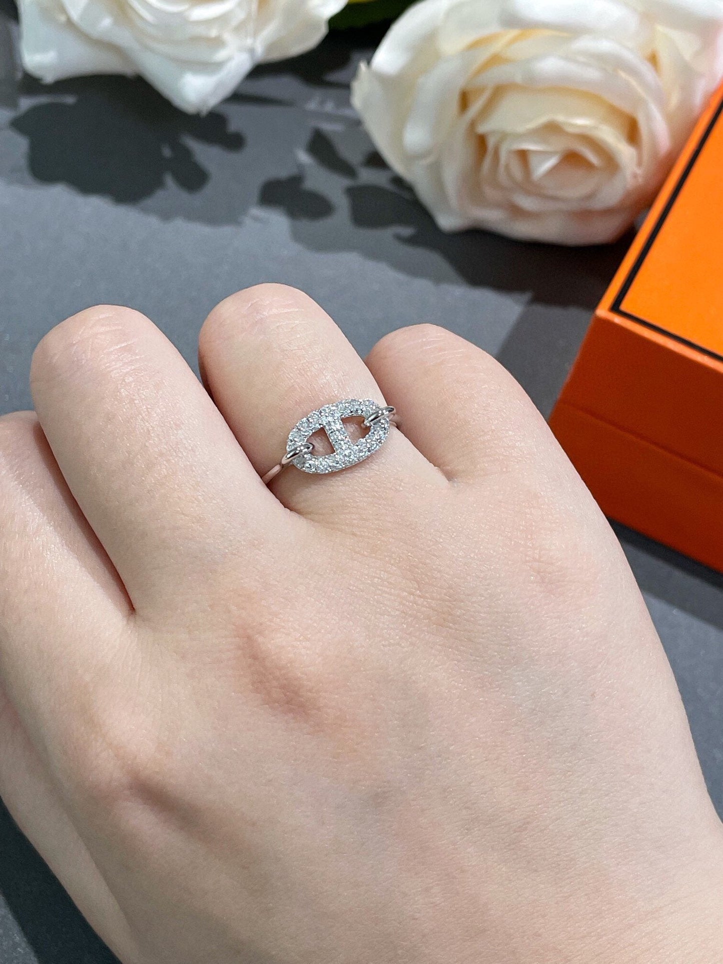 「Lume Jewelry」RONDE SMALL ダイヤモンドリング
