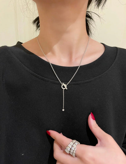 ルゥメ・ジュエリー」フィネス シルバー ダイヤモンド ネックレス