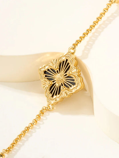 [Lume Jewelry]B.C.L ENAMELED One-Flower Bracelet£¨Various Colors)