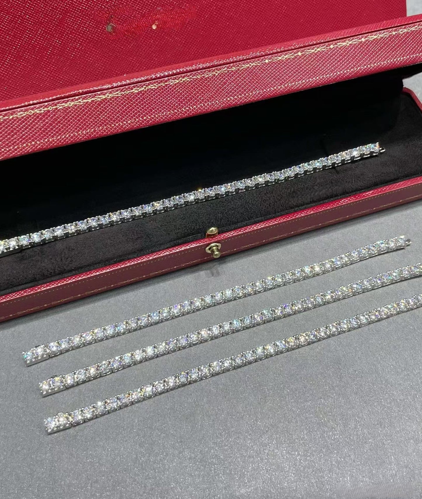 [¡®Lume Jewelry¡¯]TENNIS BRACELET WITH FULL DIAMOND SETTING