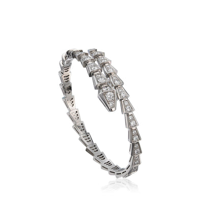 [✨Lume Jewelry✨]SERPENTI BRACELET 6MM SILVER DIAMOND