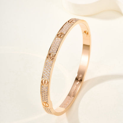 Lume Jewelry「LOVE BRACELET 4.8MM ダイヤモンドパヴェ」