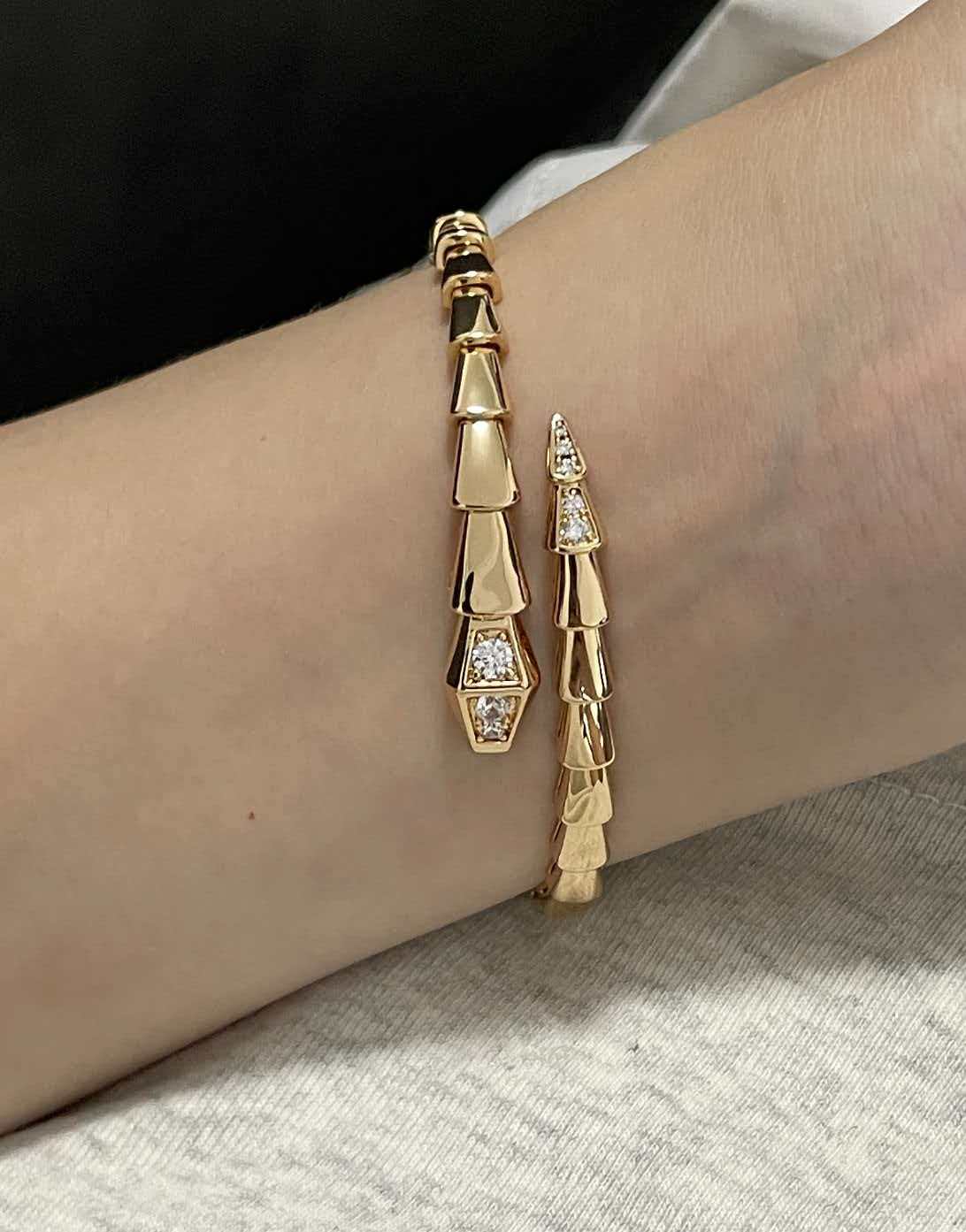 [✨Lume Jewelry✨]SERPENTI BRACELET DIAMONDS