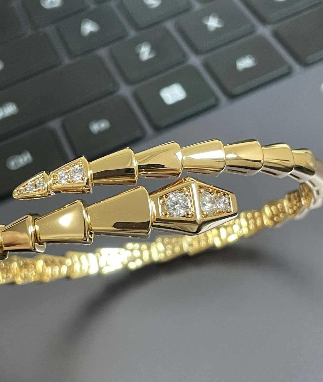 [✨Lume Jewelry✨]SERPENTI BRACELET DIAMONDS